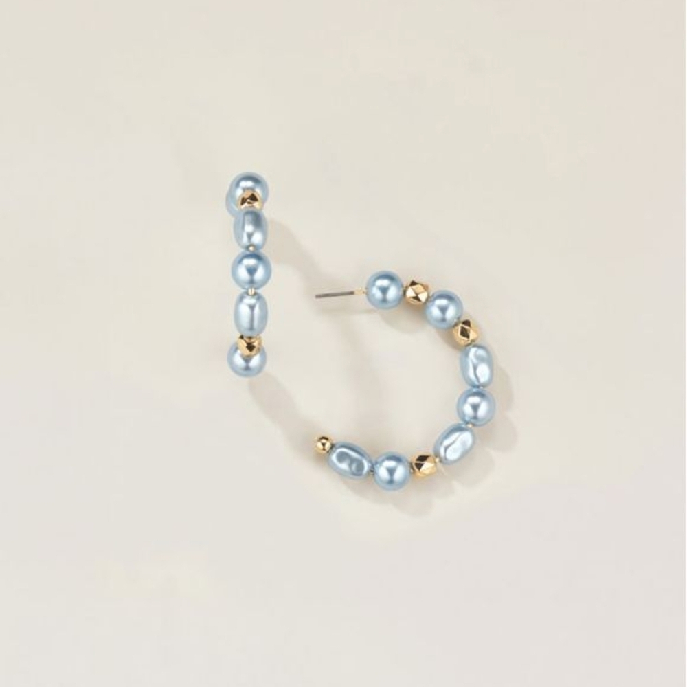 Pearlescent Moonlight Hoops